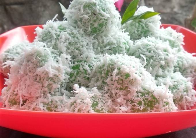 Klepon ketan Ijo cantik