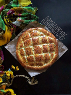 عکسی از دستور نان پیده ترکیه RAMAZAN PIDE Turkey