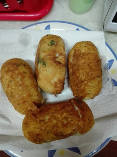 Una foto de Croquetas con sorpresa