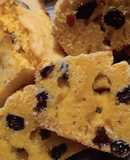 Budín de mandarina y pasas sin TACC