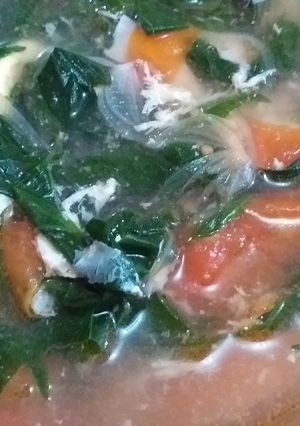 Foto resep Sup Daun Katuk