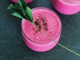 Beetroot Yogurt Drink#Authormarathon