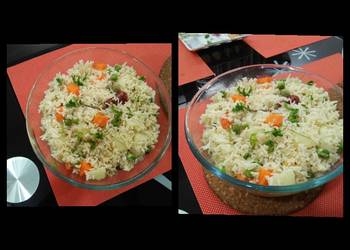 Easiest Way to Recipe Delicious Veg pulao in rice cooker