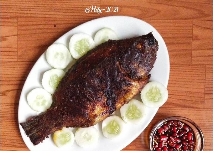 Recipe: Perfect Ikan Bakar
