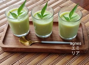 Foto resep Silky Pudding Melon🍈 (2 bahan saja)