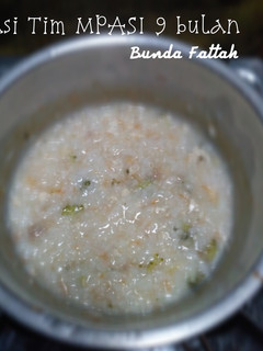 Foto resep 07. MPASI | Nasi Tim 9 Bulan 🍴
