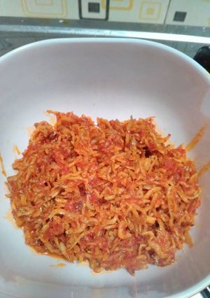 Foto resep Balado Teri Medan khas padang, gurih Dan krenyesss!