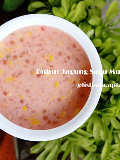 Foto resep Bubur Jagung Sagu Mutiara