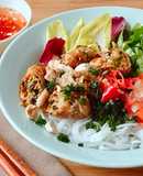 💚 Bún Chả Giò Chay (Vegetarian)