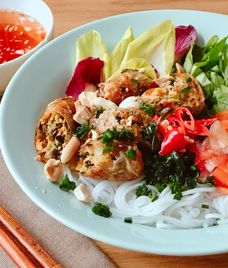 bún chả giò chay