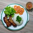 Cơm tấm sườn cây nướng