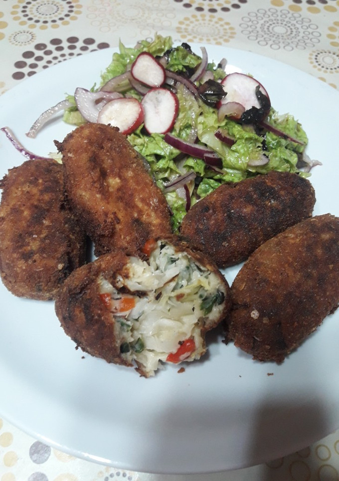 Una foto de Croquetas de verduras
