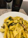 Penne with Pesto Sauce
