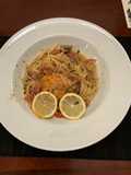 Spicy Mahi-mahi Piccata Over Pasta