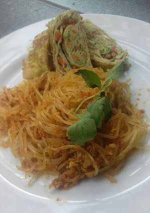 Foto resep Eggs Roll dan soun goreng