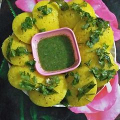 A picture of Dhokla idli recipe.