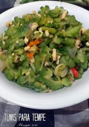 Foto resep Tumis Paria Tempe