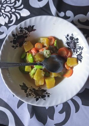 Foto resep Tumis labu kuning Pete