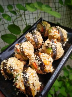 Foto resep Jumeokbap (Nasi kepal Korea)