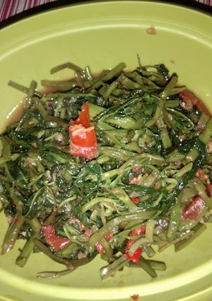 Foto resep Tumis kangkung simple