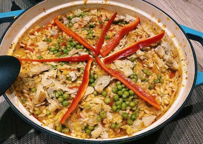 Vegan paella 🥘