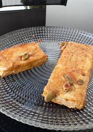 Foto principal de Tofu caramelizado con soja y pipas de calabaza