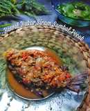 Bawal Bakar Siram Sambal Pecak