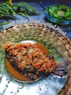 Foto resep Bawal Bakar Siram Sambal Pecak