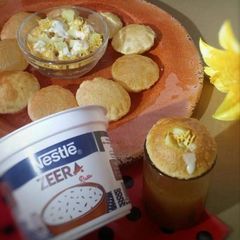 A picture of Creamy pani pori shot.