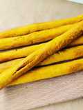 Grissini istantanei alla zucca in friggitrice ad aria