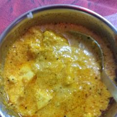 Shahi paneer A picture of Shahi paneer.