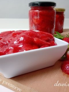 Foto resep Preserves/ Selai Strawberry