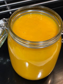 Una foto de Puré de calabaza y zanahoria (Mambo)