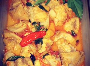 Foto resep Gulai Rahang Ikang Tuna asem2 pedas kemangi 🤤