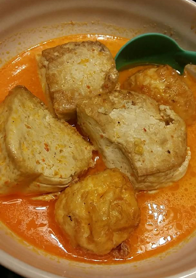 Foto resep Gulai tahu telor