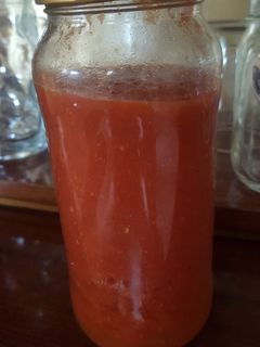 Una foto de Salsa de tomate sin aceite apto para conserva. Thermomix