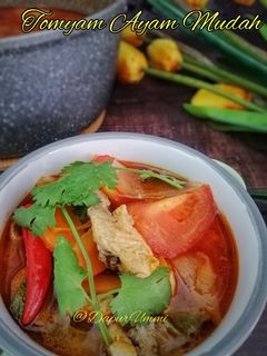 Gambar Tomyam Ayam Mudah