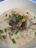 Soto daging sapi kuah susu simple