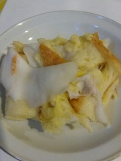 Foto resep Puding roti tawar kelapa kukus