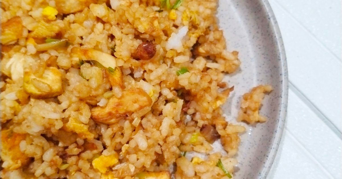 Nasi Goreng Telur Tanpa Luncheon Simple