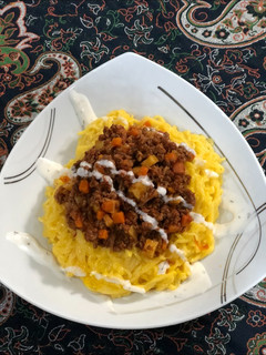 عکسی از دستور نودل پنیری