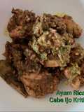 Ayam Rica Cabe Ijo Kriting Simpel