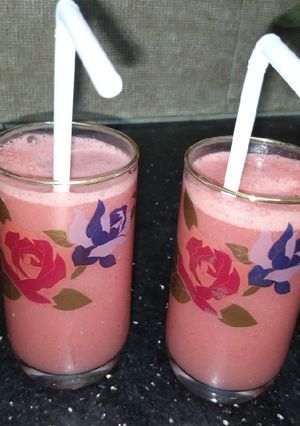 A picture of Melon Falsa Mocktail.
