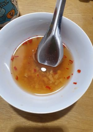 Hình của món Nước mắm cơm tấm.