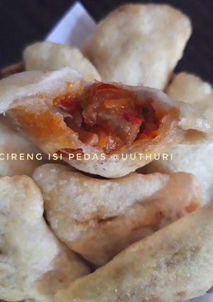 Foto resep Cireng Isi Sosis Bakso Pedas