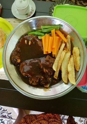 Foto resep Steak daging ala saya