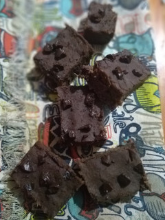 Una foto de Brownie saludable (de batata)