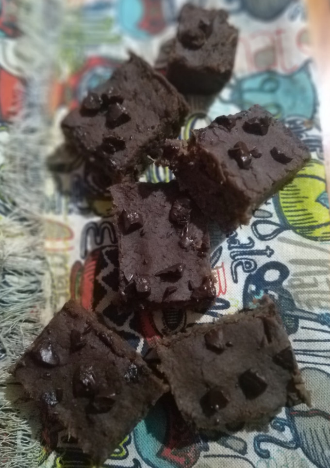 Una foto de Brownie saludable (de batata)