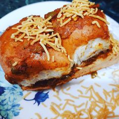 A picture of Masala paav.
