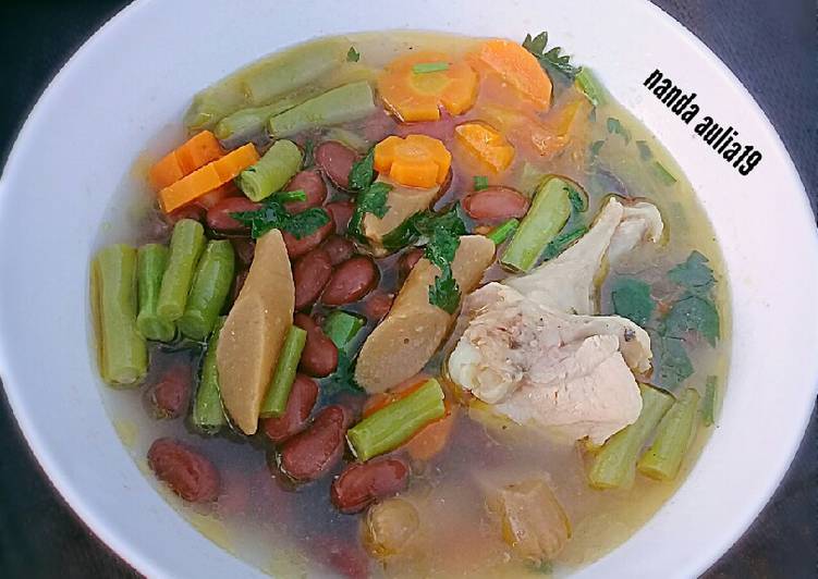 Resep Soup ayam brenebon🐣🐣, Sempurna